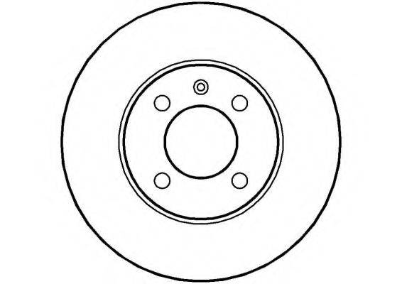 NATIONAL NBD159 гальмівний диск