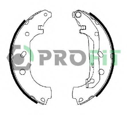 Комплект гальмівних колодок